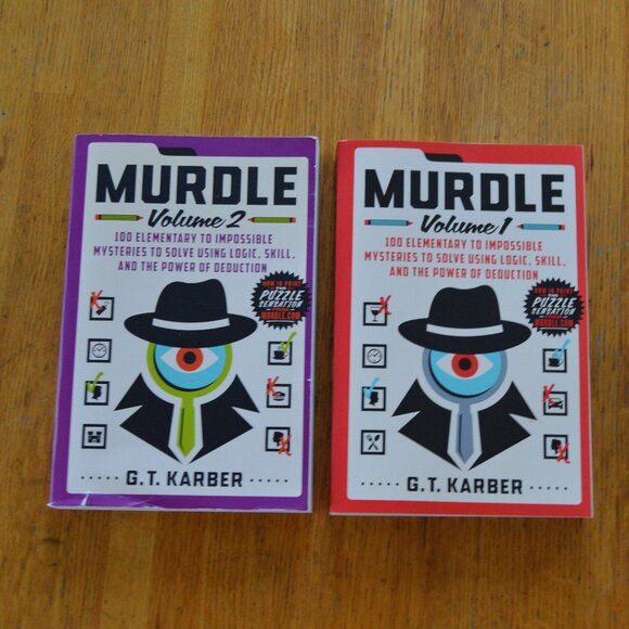 NWT Murdle Volume 1 and Murdle Volume 2 - Picture 1 of 5